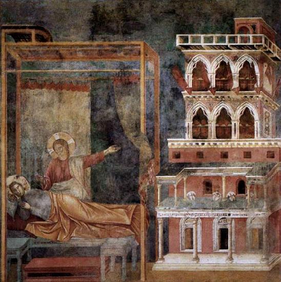 GIOTTO di Bondone Dream of the Palace Sweden oil painting art